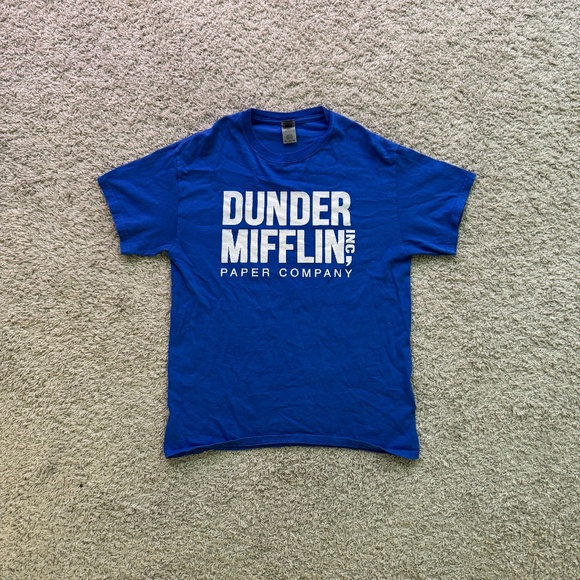 Gildan Dundler Mifflin Inc, Paper Company The Office Short-Sleeve T-Shirt Size S - Picture 1 of 4